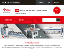 Tablet Screenshot of midcoequipment.com